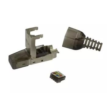 Synergy 21 TP-Stecker, feldkonfektionierbar, CAT6A, RJ45, werkzeugfrei