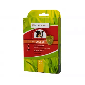 BOGAR Bogaprotect® Halsband S-M 60 cm - Floh- und Zeckenhalsband für Hunde – 60 cm