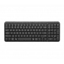 Kompakte kabellose Tastatur Logitech K250 US-Layout, USB-Nano-Empfänger, flache Tasten
