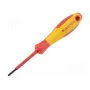 Knipex VDE-Kreuzschlitzschraubendreher PH 0 Klingenlänge: 60 mm DIN EN 60900 (98 24 00)