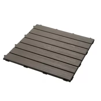 Smoby Boden für ein Gartenhaus Life - Anthrazitgrau, 10 Platten, 2,5 m²
