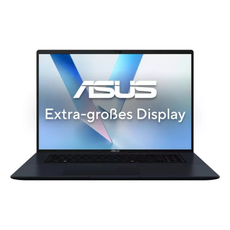 ASUS Vivobook 18 M1807HA-S8027 Laptop, AMD Ryzen 7 260, 18 Zoll WUXGA, 16GB DDR5, 512GB SSD, ohne OS, deutsche QWERTZ-Tastatur