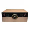 AKAI ATT-300CC Plattenspieler mit Riemenantrieb, USB und integriertem Phono-Vorverstärker, Schwarz