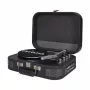 AIWA VPX-1951/TN Plattenspieler mit Riemenantrieb, Bluetooth 5.0, USB-Aufnahme, eingebauten Lautsprechern, 33/45/78 U/min