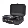 AIWA VPX-1951/TN Plattenspieler mit Riemenantrieb, Bluetooth 5.0, USB-Aufnahme, eingebauten Lautsprechern, 33/45/78 U/min