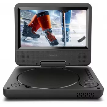 SENCOR SPV 2075 7 inch Tragbarer DVD-Player mit USB/SD, 7 inch LCD-Display