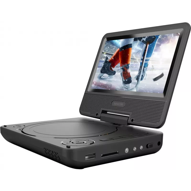 SENCOR SPV 2075 7 inch Tragbarer DVD-Player mit USB/SD, 7 inch LCD-Display