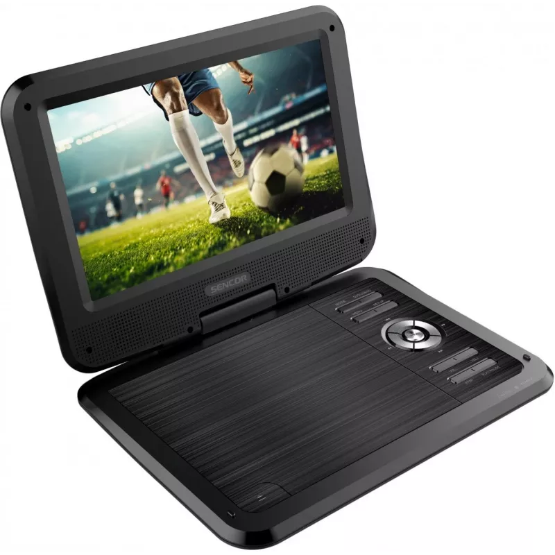 SENCOR SPV 2105 10.1 inch Tragbarer DVD-Player mit USB/SD, Schwenkbildschirm, Auto-Adapter