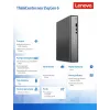 Lenovo ThinkCentre Neo 55q Tiny G6 Mini PC, AMD Ryzen 5, 16GB RAM, 512GB SSD, Windows 11 Pro, Schwarz