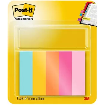 3M Page Marker 670-5-BEA Assorted 5x100 Blatt/Pack