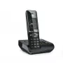 Gigaset Comfort 550A Schnurlostelefon mit Anrufbeantworter, Schwarz