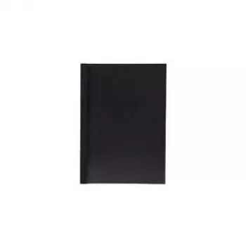 LMG Signaltechnologie 50 LMG Thermo-Bindemappen Schwarz - Thermobindemappen A4 6mm Rücken 50er Pack