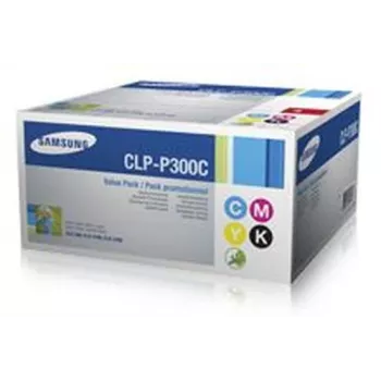 Samsung CLP-P300C/ELS Toner Cartridge Multi-Pack Schwarz, Cyan, Magenta, Gelb