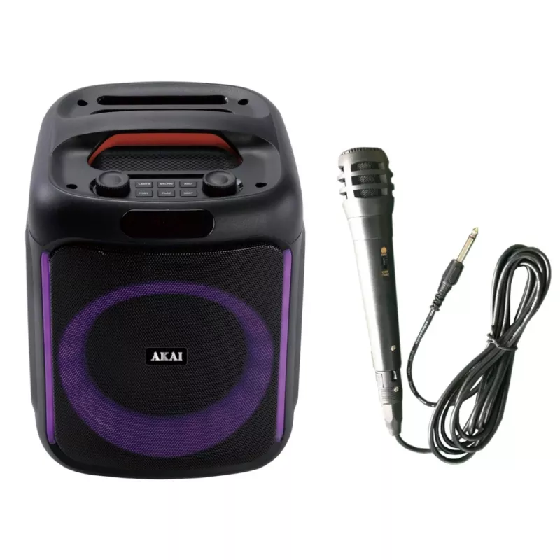 AKAI ABTS-V20 Tragbarer Bluetooth-Lautsprecher 20W Schwarz