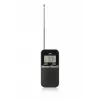 JVC RAE411B Tragbares AM/FM-Radio mit Analogtuner, Schwarz