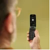 Panasonic KX-TU410EXB Mobiltelefon Klapphandy Schwarz