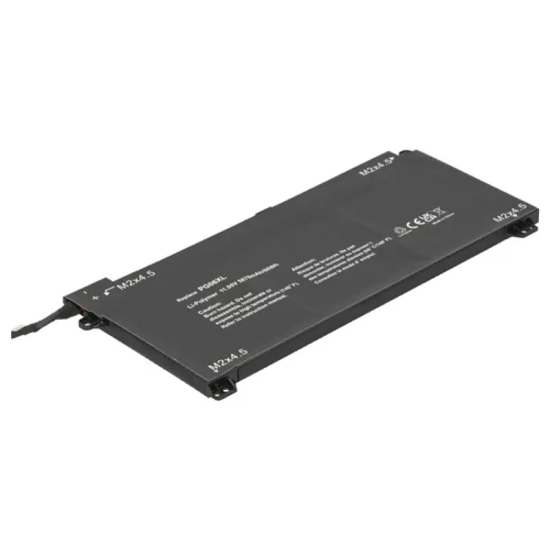 2-Power Hauptakku für HP Omen 15-dh0000na - 66 mAh