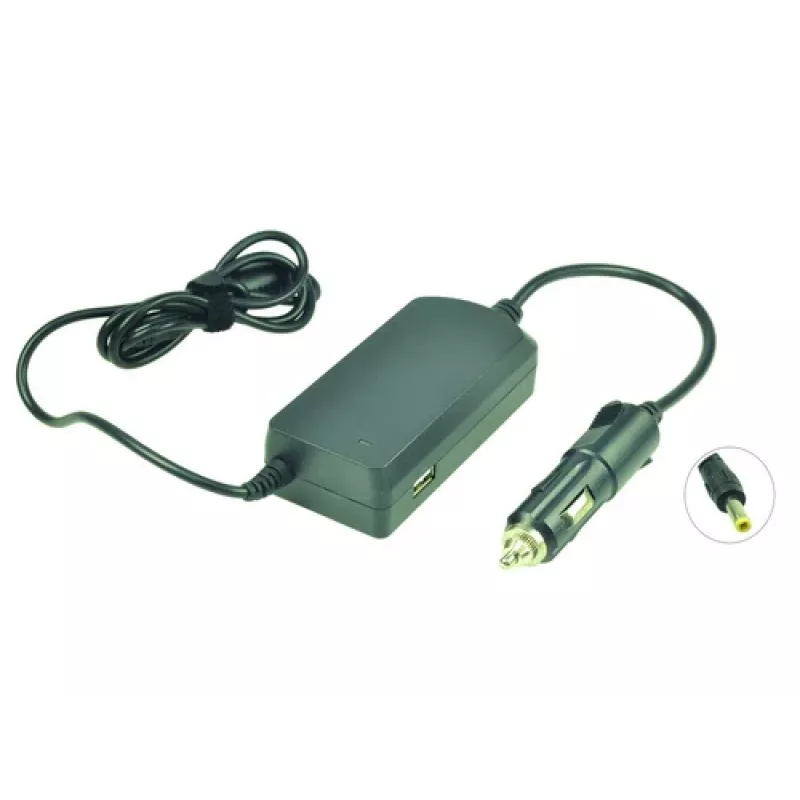 2-POWER CCC0735G Netzteil und Spannungswandler 45 W Auto Schwarz