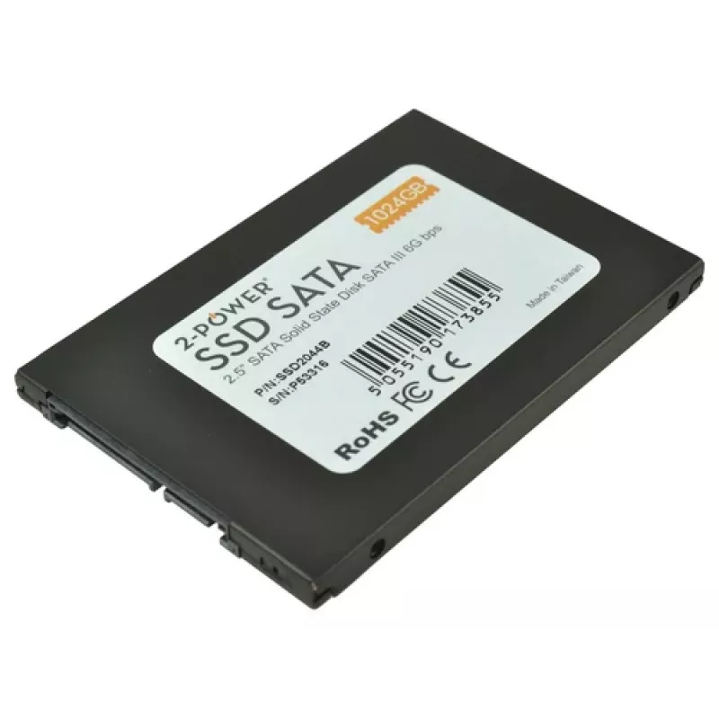 2-POWER SSD2044B 1 TB 2.5-Zoll SATA III 6 Gbit/s interne Solid-State-Festplatte