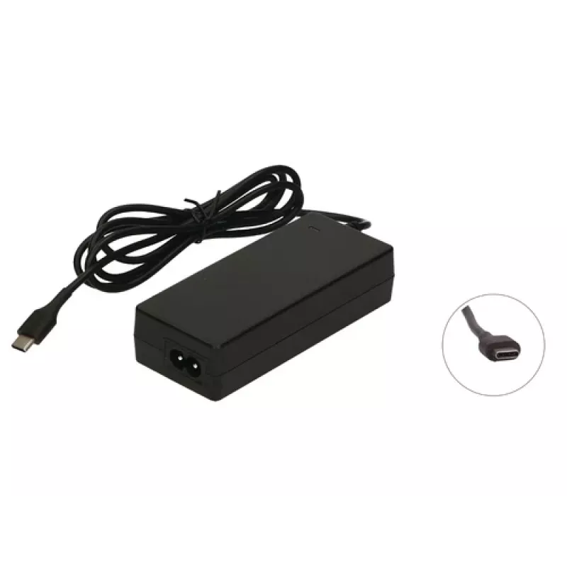 2-POWER PSA Parts CAA0744G 65W AC-Netzteil für Lenovo Notebook - Schwarz