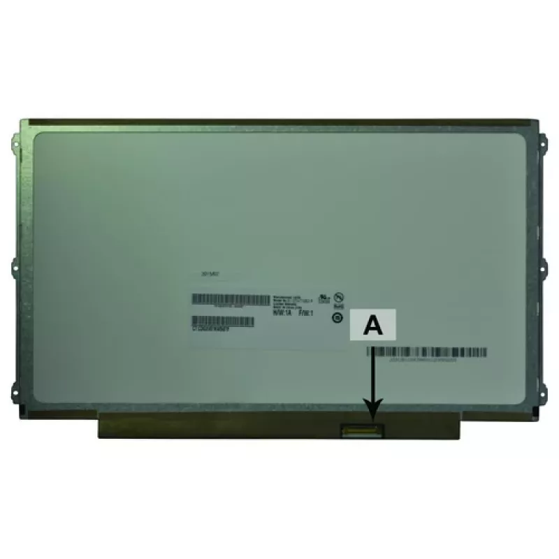 2-POWER SCR0498B 12.5 Zoll WXGA LED Display für HP EliteBook