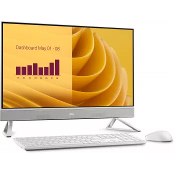 DELL 27 All-in-One EC27250 Intel Core i5-1334U 16GB 512GB SSD Full HD Windows 11 Pro Wireless Keyboard & Mouse 3Y ProSupport