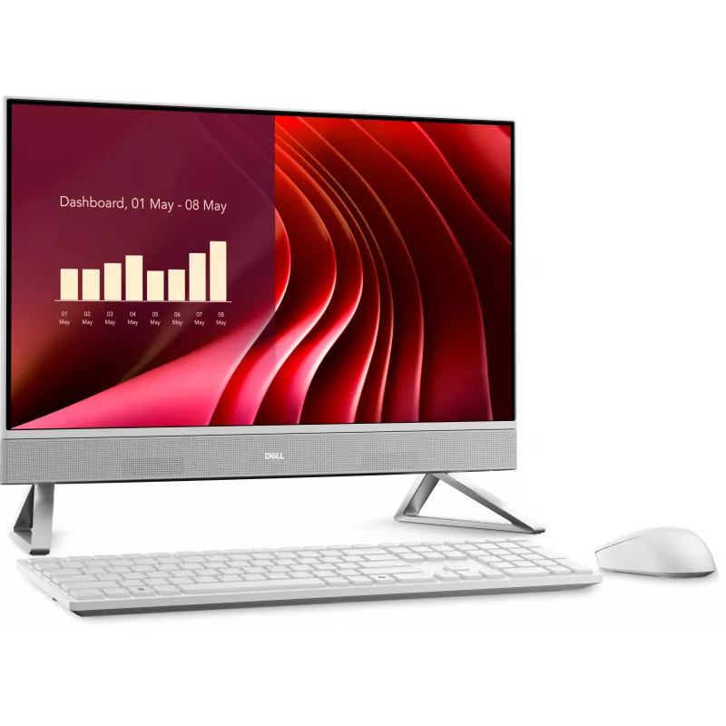 Dell 24 All-in-One EC24250 Windows 11 Pro Core 7-150U 16GB 1TB SSD 23.8 Zoll FHD Touch Intel Graphics Webcam Wi-Fi Bluetooth 3Y ProSupport