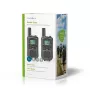 Nedis Walkie Talkie Set WLTK0500BK 5 km Reichweite 8 Kanäle PMR446