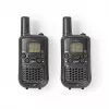 Nedis Walkie Talkie Set WLTK0500BK 5 km Reichweite 8 Kanäle PMR446