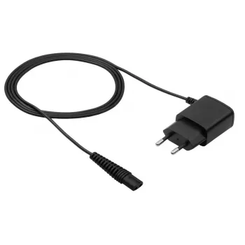 AKYGA Netzteil für Braun Rasierer, AC 100-240V auf DC 5,9V 600mA, EU-Stecker, Schwarz