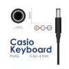 AKYGA Netzteil für Casio Keyboards, 9V 1A, 5,5x2,1mm, Center Positive