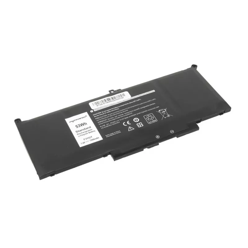 MITSU Akku MYJ96 für Dell Latitude 7390 7490 - 7200 mAh (53 Wh)