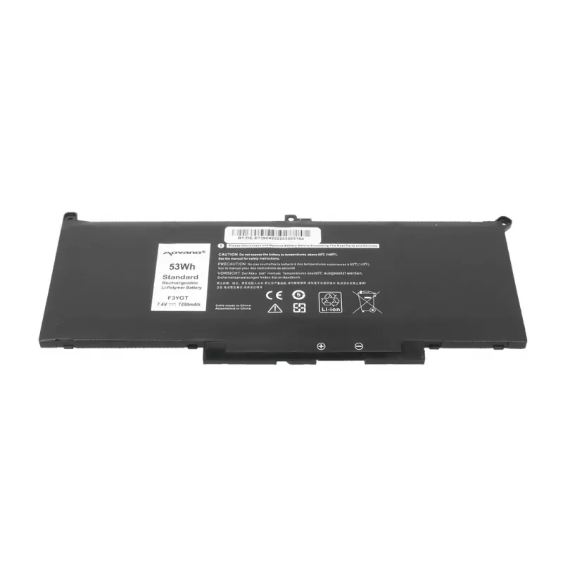 MITSU Akku MYJ96 für Dell Latitude 7390 7490 - 7200 mAh (53 Wh)