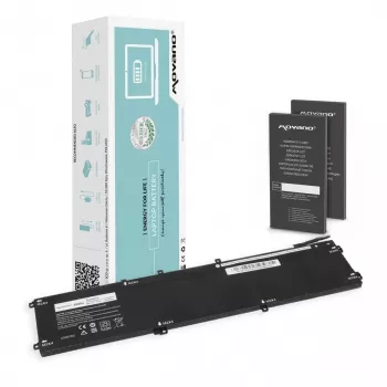 MITSU Akku 6GTPY für Dell XPS 15 9550 - 6000 mAh (69 Wh)