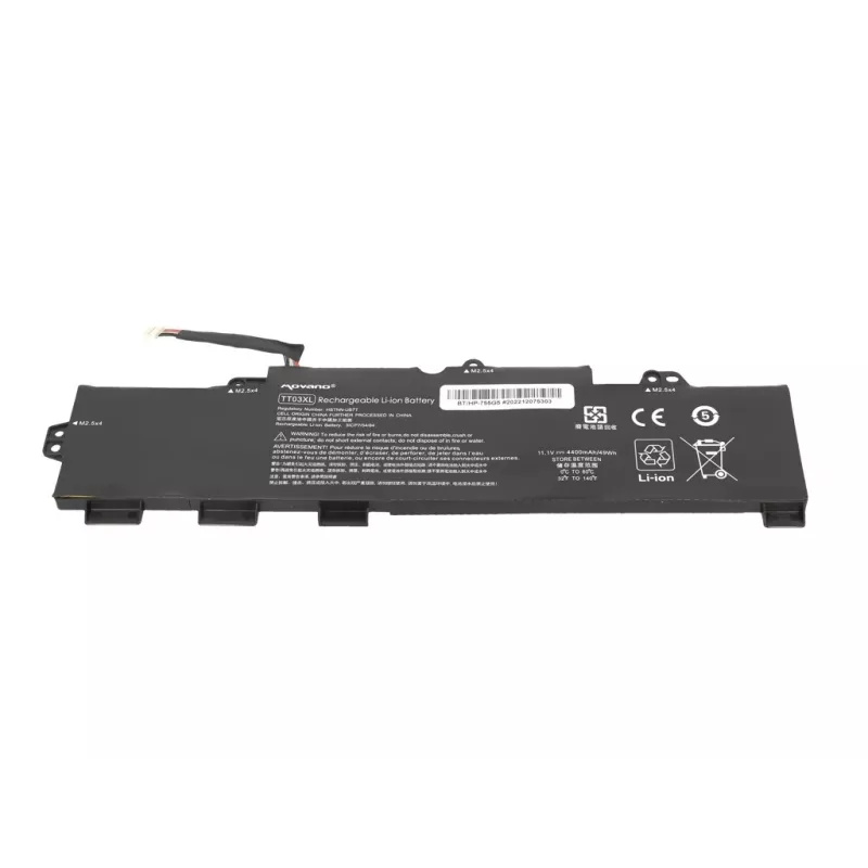 MITSU Akku TT03XL für HP EliteBook 755 850 G5 850 G6 - 4400 mAh (49 Wh)