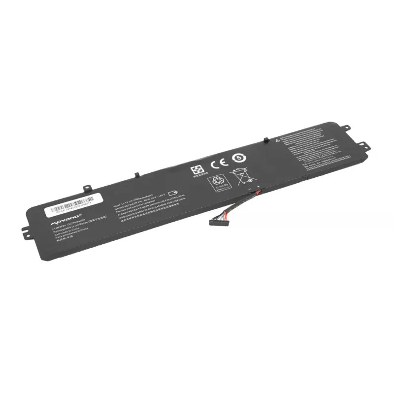 MITSU Akku L14M3P24 L14S3P24 für Lenovo IdeaPad 700-15ISK - 4000 mAh (44 Wh)