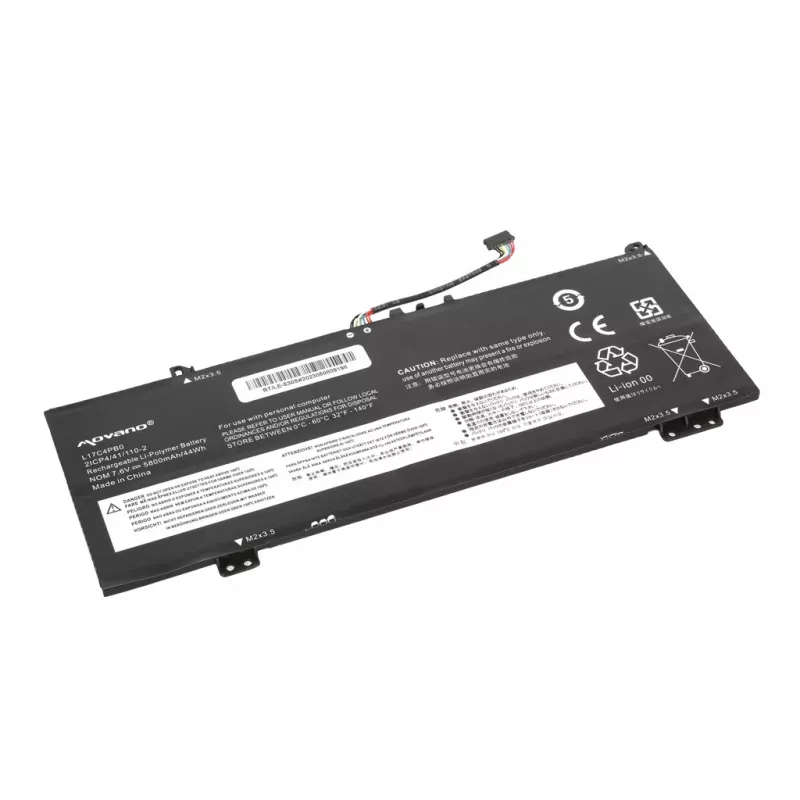 MITSU Akku L17C4PB0 L17M4PB0 für Lenovo Yoga 530-14IKB - 5800 mAh (44 Wh)