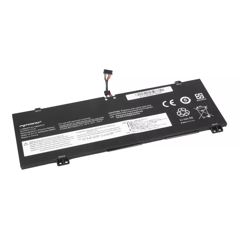 MITSU Akku L18M4PF3 L18C4PF4 für Lenovo IdeaPad S540 - 3200 mAh (49 Wh)