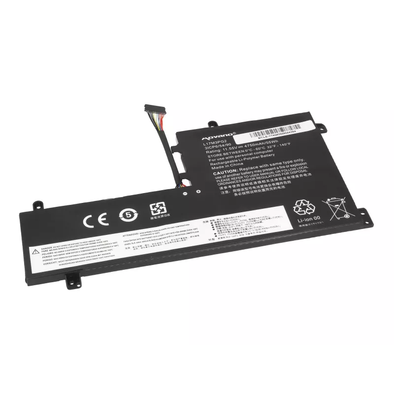 MITSU Akku L17C3PG2 für Lenovo Legion Y530 Y730 Y7000 - 4750 mAh (55 Wh)