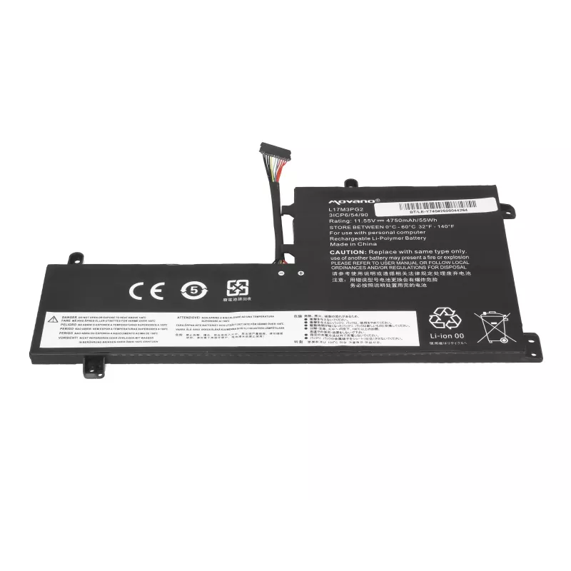 MITSU Akku L17C3PG2 für Lenovo Legion Y530 Y730 Y7000 - 4750 mAh (55 Wh)