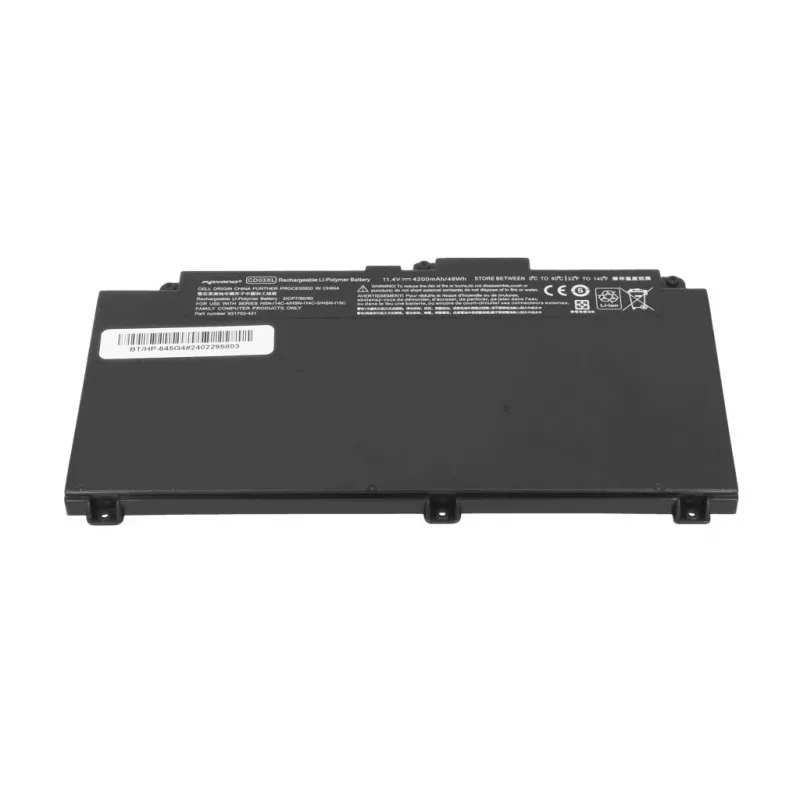 MITSU Akku CD03XL für HP ProBook 645 650 G4 650 G5 640 650 G7 - 4200 mAh (48 Wh)