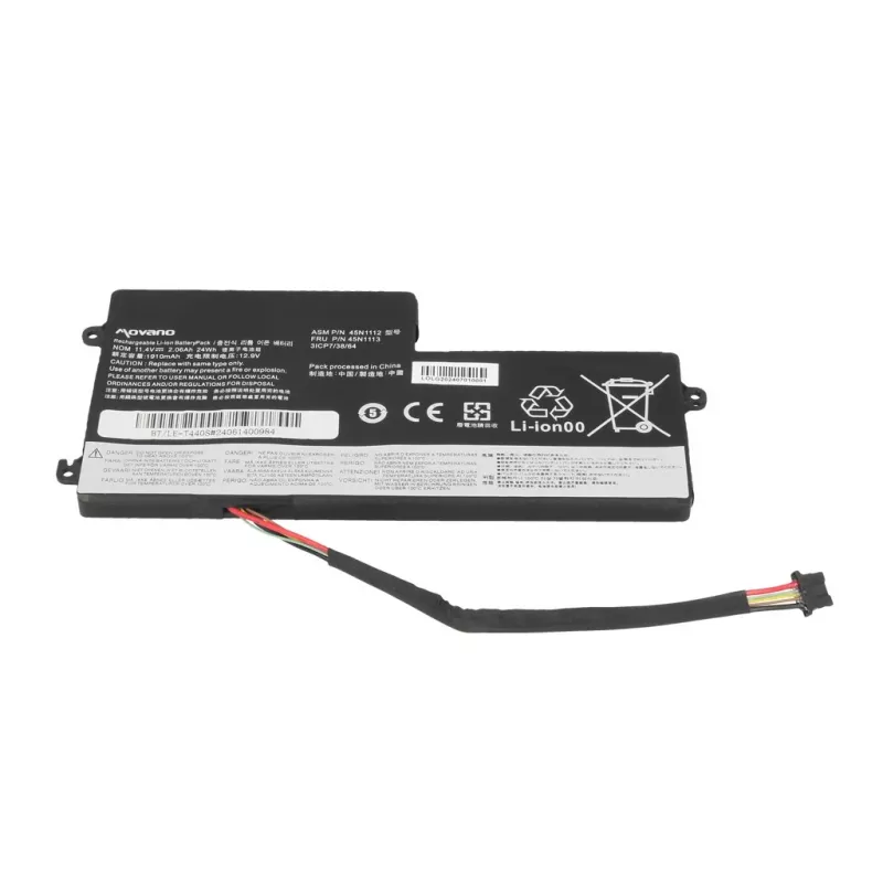 MITSU Akku 45N1108 für Lenovo ThinkPad T440 T440S X240 - 2060 mAh (24 Wh)