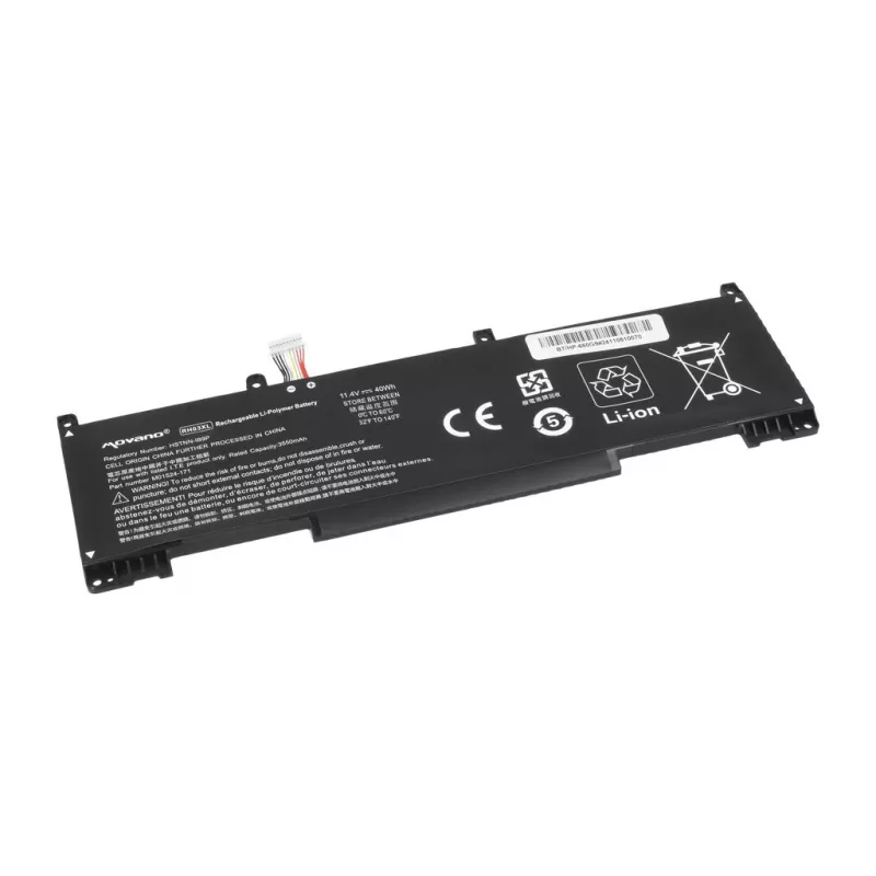 MOVANO Akku RH03XL für HP ProBook 440 445 450 630 640 650 G8 G9 G10 - 3550 mAh (40 Wh)