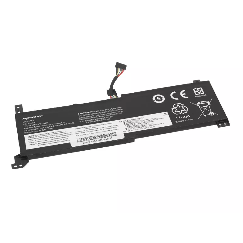 MOVANO Akku L20M2PF0 L20C2PF0 L20L2PF0 für Lenovo V14 V15 V17 G2-ALC G2-ITL - 4650 mAh (36 Wh)