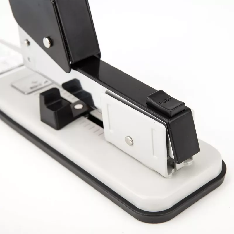 DELI E0392 Heavy Duty Heftgerät, 60 Blatt Kapazität, Schwarz/Silber