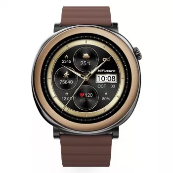 HIFUTURE Smartwatch Aurora AMOLED AI Brown