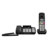 Gigaset DL780 Plus Schnurtelefon mit Anrufbeantworter, Schwarz