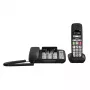 Gigaset DL780 Plus Schnurtelefon mit Anrufbeantworter, Schwarz