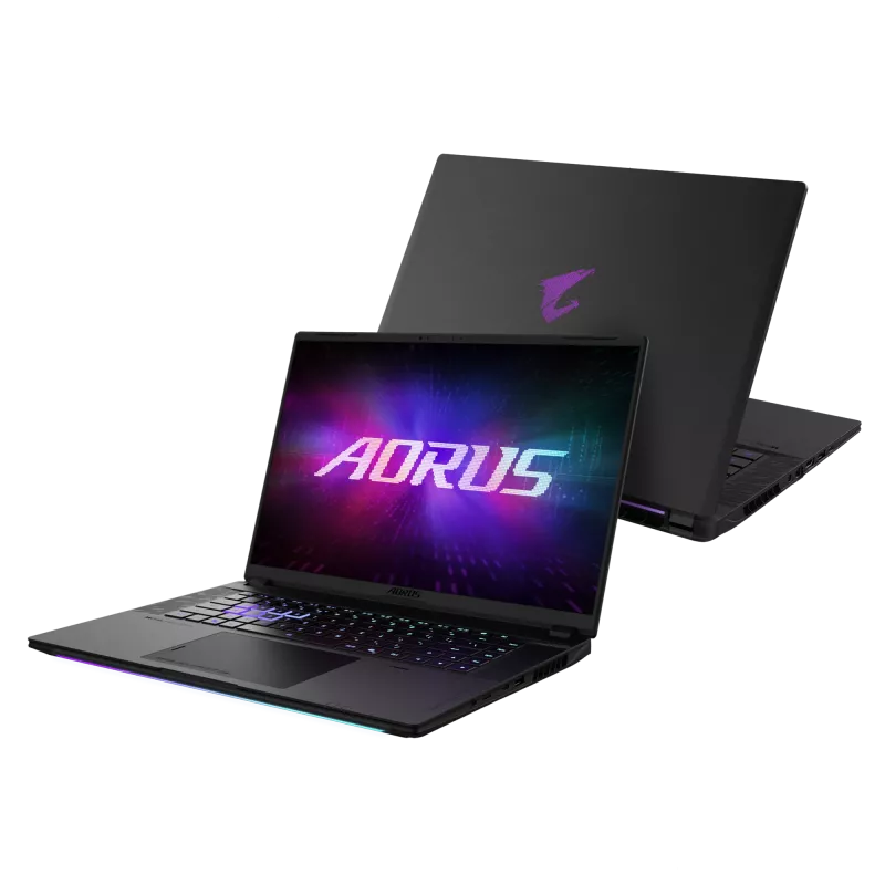 Gigabyte AORUS MASTER 16 6XJM4EEE64SP 16 Zoll QHD+ Gaming-Laptop, AMD Ryzen 9 9955HX3D, 64GB DDR5, 2TB NVMe SSD, NVIDIA GeForce RTX 5070 Ti, Windows 11 Home, Englische Tastatur, 2 Jahre Garantie, Schwarz