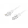 LANBERG Cat.6 UTP LSZH CU Patchkabel 20m Weiß Fluke Passed